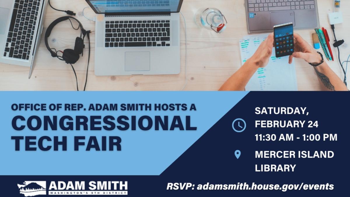 congressional tech fair graphic invite